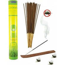CITRONELLA Chatsworth vonkajšie vonné tyčinky proti hmyzu 30 ks