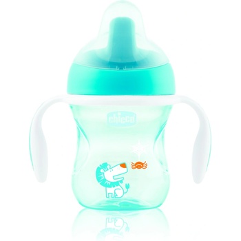 Chicco Преходна чаша Chicco, 200 ml, 6 m+, Момче (N0418)