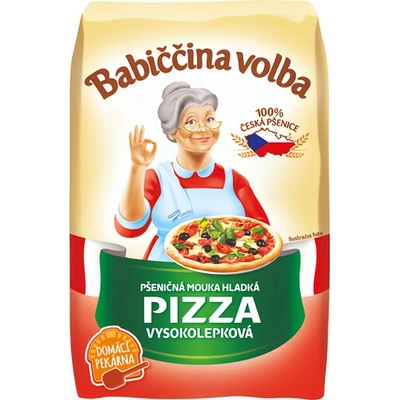Babiččina volba Mouka na pizzu 1 kg