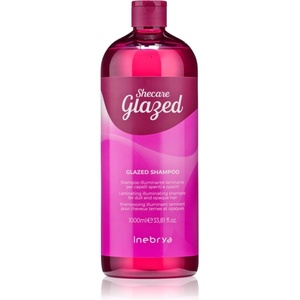 Inebrya Shecare Glazed Shampoo шампоан за блясък за блясък и мекота на косата 1000ml