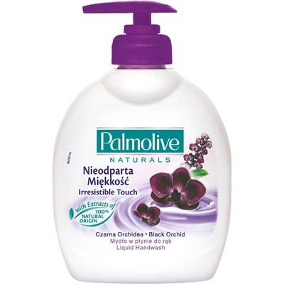 Palmolive Naturals Irresistible Touch tekuté mýdlo Black Orchid dávkovač 300 ml