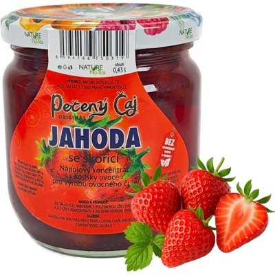 NATURE NoTea Pečený čaj Jahoda se skořicí 430 ml
