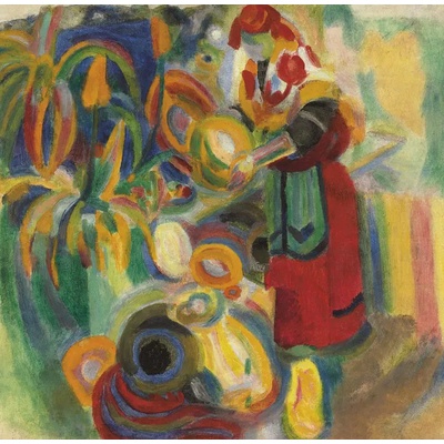 Grafika - Puzzle Robert Delaunay - Tall Portuguese Woman, 1915 - 1 000 piese