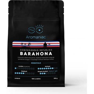 Aromaniac Dominikánská republika Barahona mletá 250 g