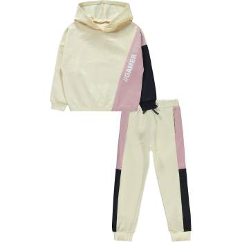 Civil Kids Ivory - Girl Tracksuit Set 6-7y. 7-8y. 8-9y. 9-10y. Single product sale available (259738009K21-FLD)