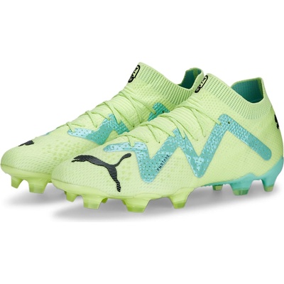 PUMA Дамски футболни бутонки Puma Future. 1 Firm Ground Football Boots Womens - Yellow/Green