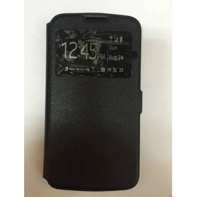 LG Страничен калъф тефтер за lg k10 черен