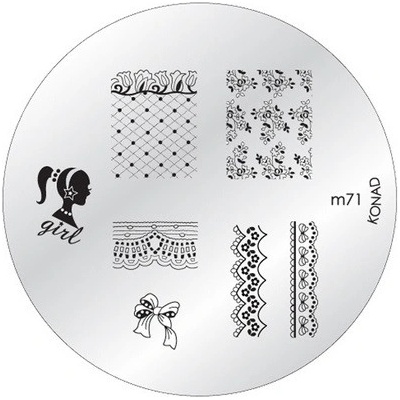 Konad zdobící destička M71 – Zbozi.Blesk.cz