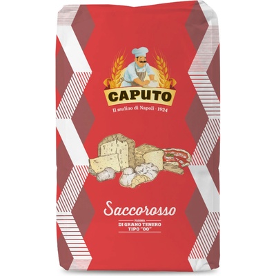 Caputo talianska múka Saccorosso "00" 4 x 25 kg