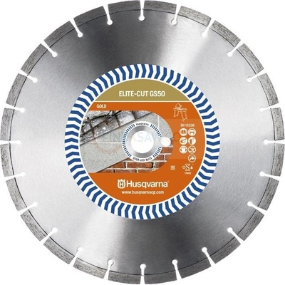 Husqvarna CONSTRUCTION Elite-Cut GS50 Диамантен диск за мокро рязане на бетон, тухли и керемиди ф350 мм 25.4 мм (579 80 41-20) (579 80 41-20)