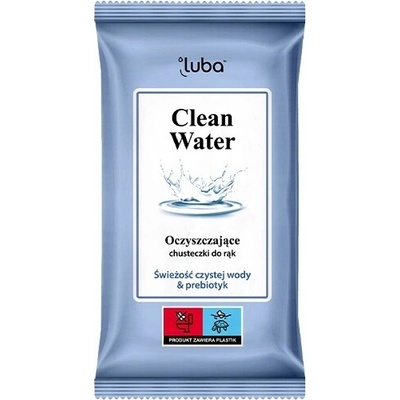 Luba Tuli vlhčené obrúsky clean water 15 ks