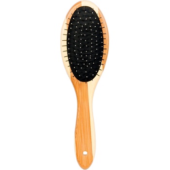 Duvo Plus Pin Brush - Бамбукова чета за кучета и котки , за всички типове козина 19.5 см/5.5 см
