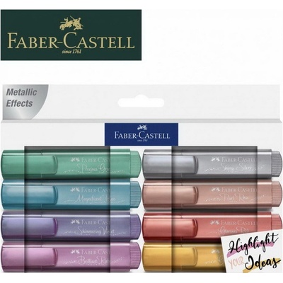 Faber-Castell Metallic 1546 8 farieb