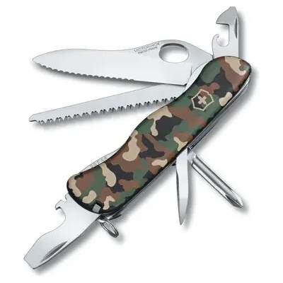 Victorinox Швейцарски джобен нож Victorinox Trailmaster One Hand Camouflage 0.8463. MW94 (0.8463.MW94)