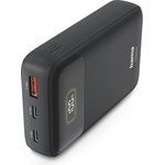 Hama Външна батерия "PD10-W20", 10000 mAh, 3 изхода: 2 x USB-C, USB-A, Бързо зареждане (201779) - pimpmypc
