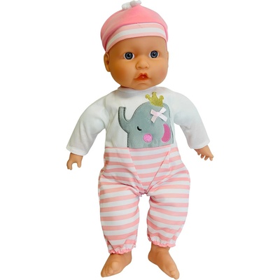 Tutu Love Кукла-бебе Tutu Love - С меко тяло, момиче, 38 cm (6995)