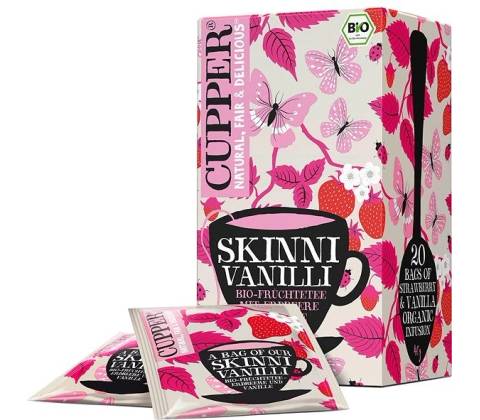 CUPPER čaj Skinni Vanilli 40 g