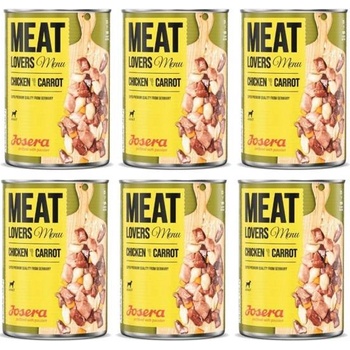 Josera Dog Meat Lovers Menu Chicken with Carrot 6 x 400 g