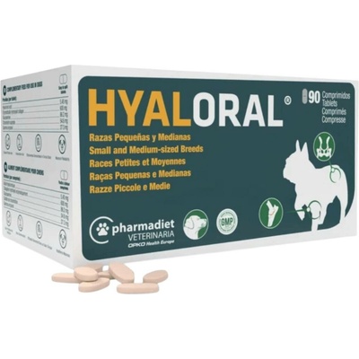 HyalOral pro malá a střední plemena psů 90 tbl