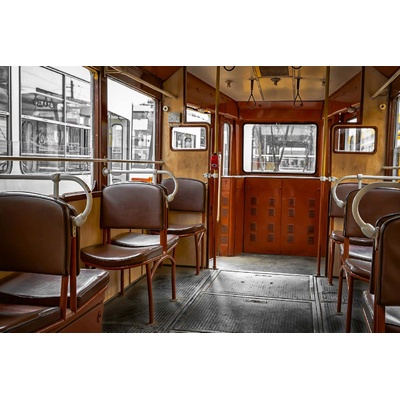 DIMEX ART Флизелинов фототапет ретро интериор 375 x 250 см