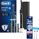 Elektrické zubné kefky Oral-B Smart 4 4500 Cross Action Black Edition