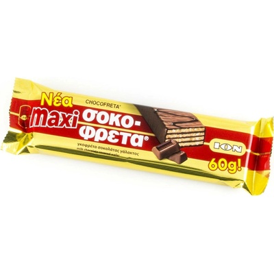 Ion Chocofreta maxi mléčné oplatky Galaktos 60 g