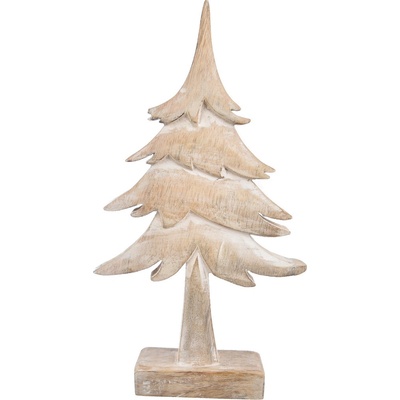4Home Dekorácia z mangového dreva Frozen Tree 51 cm M