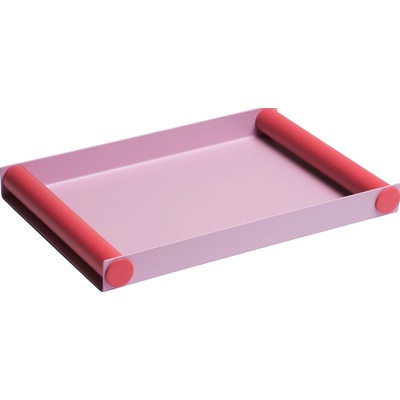 Design Letters Поднос за сервиране Ray среден размер люляково-розов (10101703LAVENFAROS)