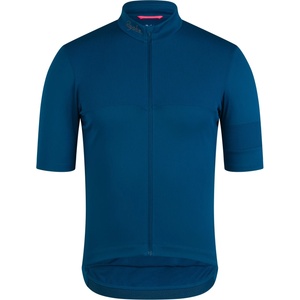 Rapha Мъжка фланелка с къс ръкав за колоездене Rapha Brevet Element Jersey Cycling jersey - Jewelled Blue / Navy (056-3823-1212)