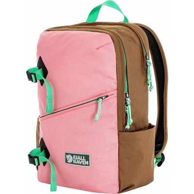 Fjällräven Vardag Backpack Poppy Pink-Khaki Dust 17 l