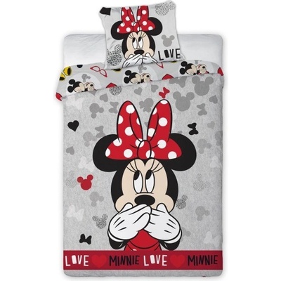Faro obliečky Minnie Love 140x200 70x90