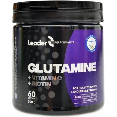 Leader Glutamine + Vitamin C + Biotin 300g