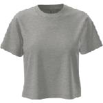 Next Level Apparel n 7610 / Дамски къс топ от плътен памук - сив цвят xxxl (08761061013)
