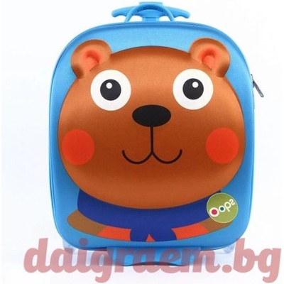 Oops Детска раница с колелца - Мече, Oops 3100311 (OP3100311)