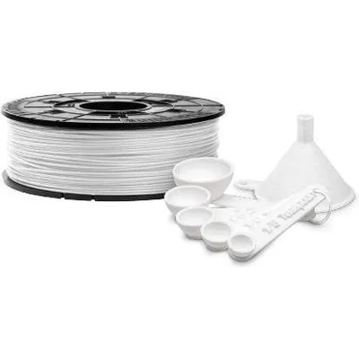 XYZprinting Консуматив за 3D принтер XYZprinting - Антибактериален PLA (NFC) filament, 1.75 mm, Бял (3D-XYZ-ANTBCT-PLA-WHITE)