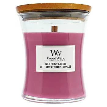 Image 1 of WoodWick Wild Berry & Beets ароматна свещ с дървен фитил 275 гр