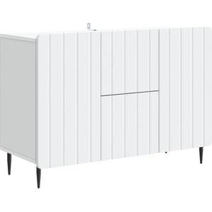 vidaXL Служебен шкаф Бяло 89 x 34, 5 x 62 см Инженерна дървесина (894425)