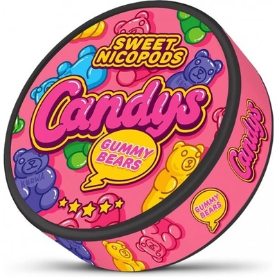 Candys gummy bears 46,9 mg/g 20 vrecúšok