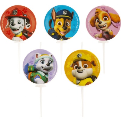 Dekora Dortové svíčky Paw Patrol Ø 3 cm