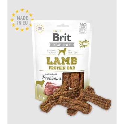 Brit Meaty Jerky Lamb Protein Bar 400 g