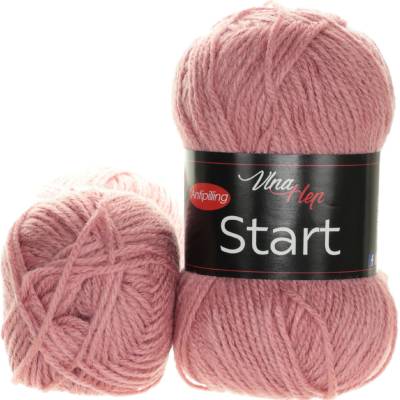 Vlna Hep Start 41071 starorůžová