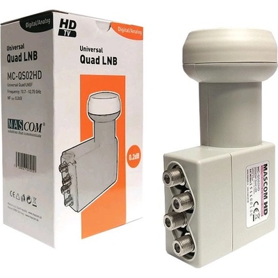 Mascom MC-QS02HD Quad 0.2dB