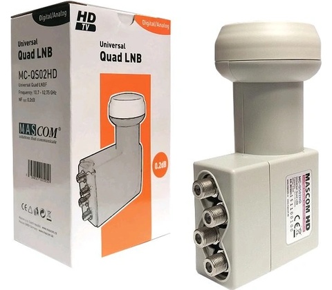 Mascom MC-QS02HD Quad 0.2dB