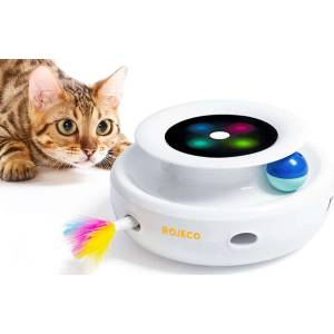 ROJECO В 1 Интерактивни играчки за котки (rwj-10) (rwj-10)