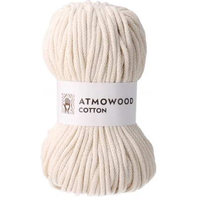 Atmowood cotton 5 mm - přírodní