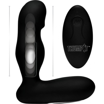 Thump It 10X Thumping Prostate Stimulator Black