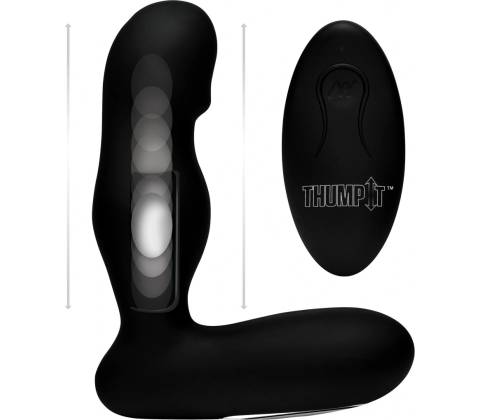 Thump It 10X Thumping Prostate Stimulator Black