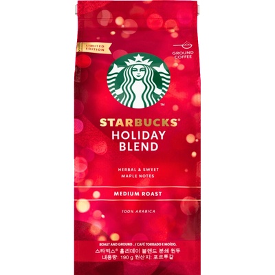 Starbucks Мляно кафе Starbucks Holiday Blend, 190гр