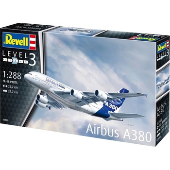 Revell Модел за сглобяване, Revell, Airbus A380, 48 части