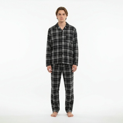 Gianvaglia pánské pyžamo (2503/black) vícebarevné